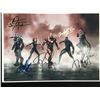 Image 1 : THE AVENGERS CAST SIGNED 8 X 10 (RA COA)