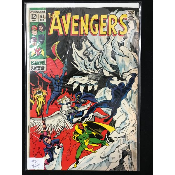 MARVEL COMICS THE AVENGERS NO.61