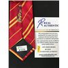 Image 2 : DANIEL RADCLIFF AND J.K RAWLING SIGNED HARRY POTTER NECK TIE (RA COA)