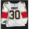 Image 1 : SPENCER KNIGHT SIGNED FLORIDA PANTHERS ADIDAS PRO JERSEY (PSA COA)