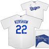 Image 1 : CLAYTON KERSHAW SIGNED L.A DOSGERS NIKE BASEBALL JERSEY (PSA COA)