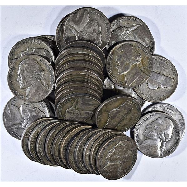 (40) WAR NICKELS