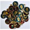 Image 1 : (32) COLORIZED STATE QUARTERS JEWELRY