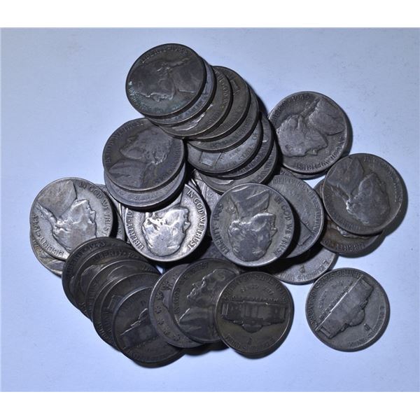 (40) WAR NICKELS