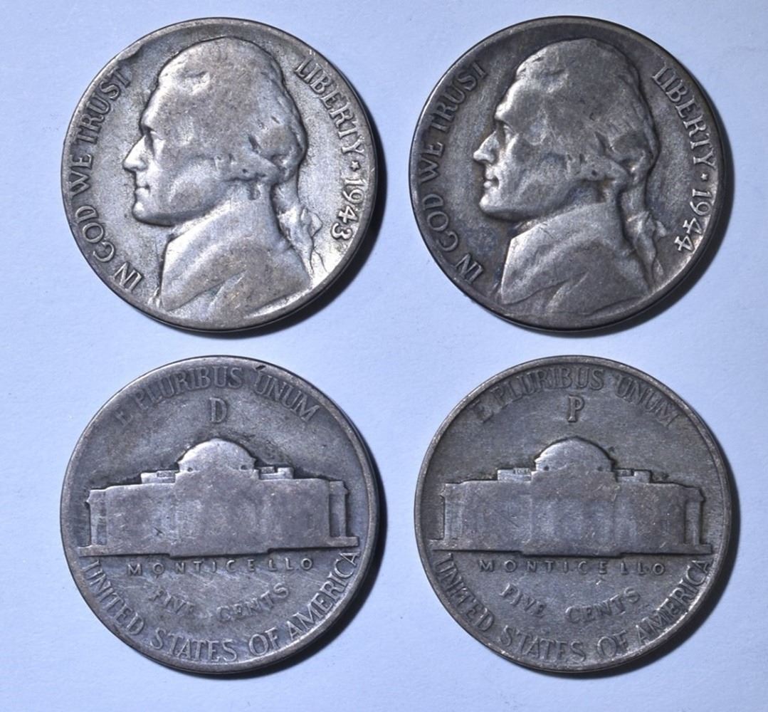 (40) WAR NICKELS