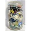 Image 1 : Perfect Seal Jar Full of Buttons