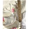 Image 3 : Royal Albert American Beauty Tea and Coffee Set , Salt and Pepper