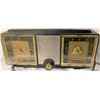 Image 2 : Admiral Tube Clock Radio Model 5A42 Brown and Gold