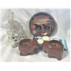 Image 1 : Elephant Candle Holders,  Bowl and Tea light candles