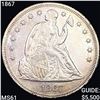 Image 1 : 1867 Seated Liberty Dollar UNCIRCULATED