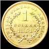 Image 2 : 1851 Rare Gold Dollar UNCIRCULATED