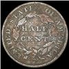 Image 2 : 1833 Classic Head Half Cent NICELY CIRCULATED