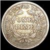 Image 2 : 1838 Lg Stars Seated Liberty Dime NICELY CIRCULATE