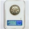 Image 2 : 1956 Franklin Half Dollar NGC PF67 CAMEO