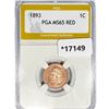 Image 1 : 1893 Indian Head Cent PGA MS65 RED