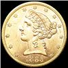 Image 1 : 1885-S $5 Gold Half Eagle UNCIRCULATED
