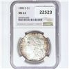 Image 1 : 1880-S Morgan Silver Dollar NGC MS63