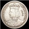 Image 2 : 1893 Isabella Silver Quarter UNCIRCULATED
