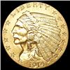 Image 1 : 1914 $2.50 Gold Quarter Eagle CLOSELY