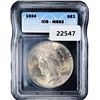 Image 1 : 1924 Silver Peace Dollar ICG MS63