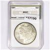 Image 1 : 1881 Morgan Silver Dollar NGS MS67