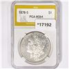 Image 1 : 1878-S Morgan Silver Dollar PGA MS64