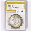Image 1 : 1888-O Morgan Silver Dollar PGA MS65
