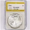 Image 1 : 1999 American Silver Eagle PGA MS69