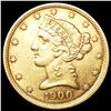 Image 1 : 1900 $5 Gold Half Eagle CLOSELY UNCIRCULATED