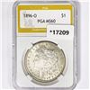 Image 1 : 1896-O Morgan Silver Dollar PGA MS60