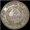 Image 2 : 1870 Two Cent Piece CLOSELY UNCIRCULATED