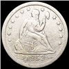 Image 1 : 1853-O Arws & Rays Seated Liberty Quarter NICELY