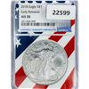 Image 1 : 2018 American Silver Eagle NGC MS70