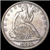 Image 1 : 1846 Med Date Seated Liberty Half Dollar CLOSELY
