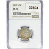Image 1 : 1919-S Buffalo Nickel NGC VF35