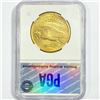 Image 2 : 1927 $20 Gold Double Eagle PGA MS66
