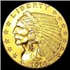 Image 1 : 1914-D $2.50 Gold Quarter Eagle UNCIRCULATED