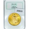 Image 1 : 1924 $20 Gold Double Eagle NGC MS62