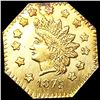 Image 1 : 1875 Octagonal California Gold Dollar CLOSELY