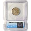 Image 2 : 1867 Shield Nickel ICG EF40 No Rays