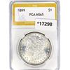 Image 1 : 1899 Morgan Silver Dollar PGA MS65
