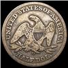 Image 2 : 1859-O Seated Liberty Half Dollar NICELY