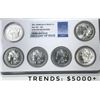 Image 1 : 2021 Morgan & Peace Dollar 6 Coin NGC GEM UNC