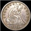 Image 1 : 1875 Seated Liberty Quarter NEARLY UNCIRCULATED