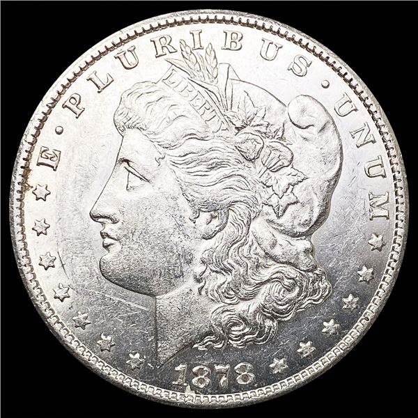 1878-CC Morgan Silver Dollar CLOSELY UNCIRCULATED