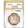 Image 1 : 1913 BC Rouble Russia Silver PGA MS66 High Relief