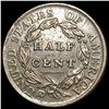 Image 2 : 1809 Rotated Dies C-6 Classic Head Half Cent