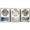Image 2 : 1898-O (2), 1884-O Set (3) Morgan Dollars NGC