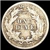 Image 2 : 1876-CC Seated Liberty Dime NICELY CIRCULATED