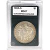1903-S Morgan Silver Dollar GG MS67